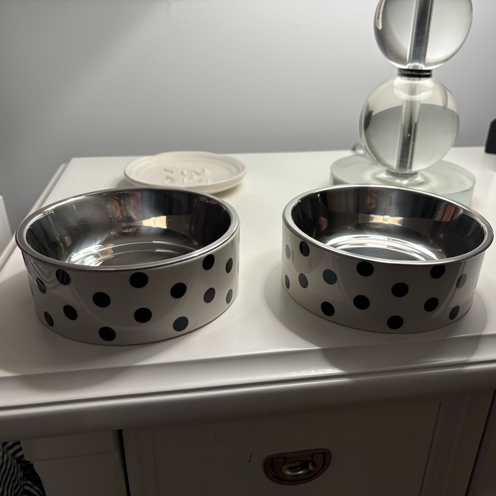New pet bowls